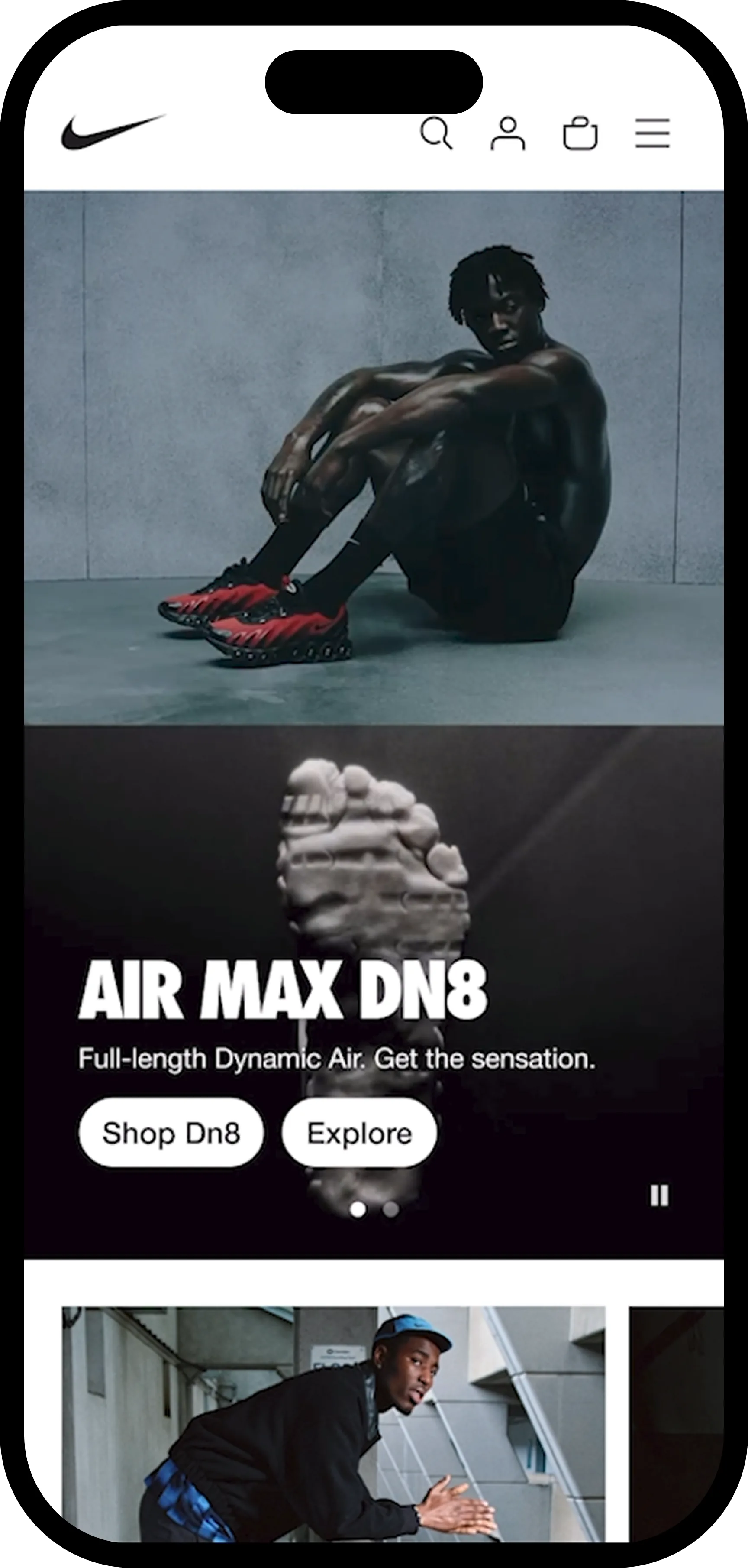Nike · DotCom strategy