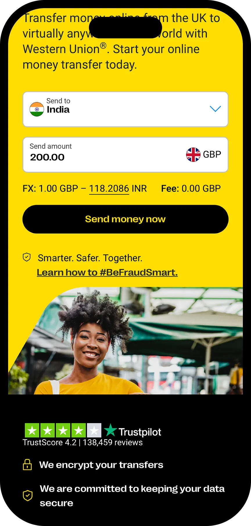 Western Union · Global rebrand